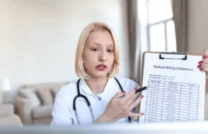 Medica mostra un prospetto di fatturazione sanitaria
