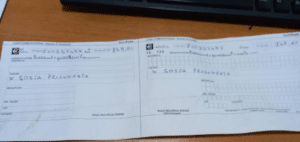 truffa del bollettino postale falso